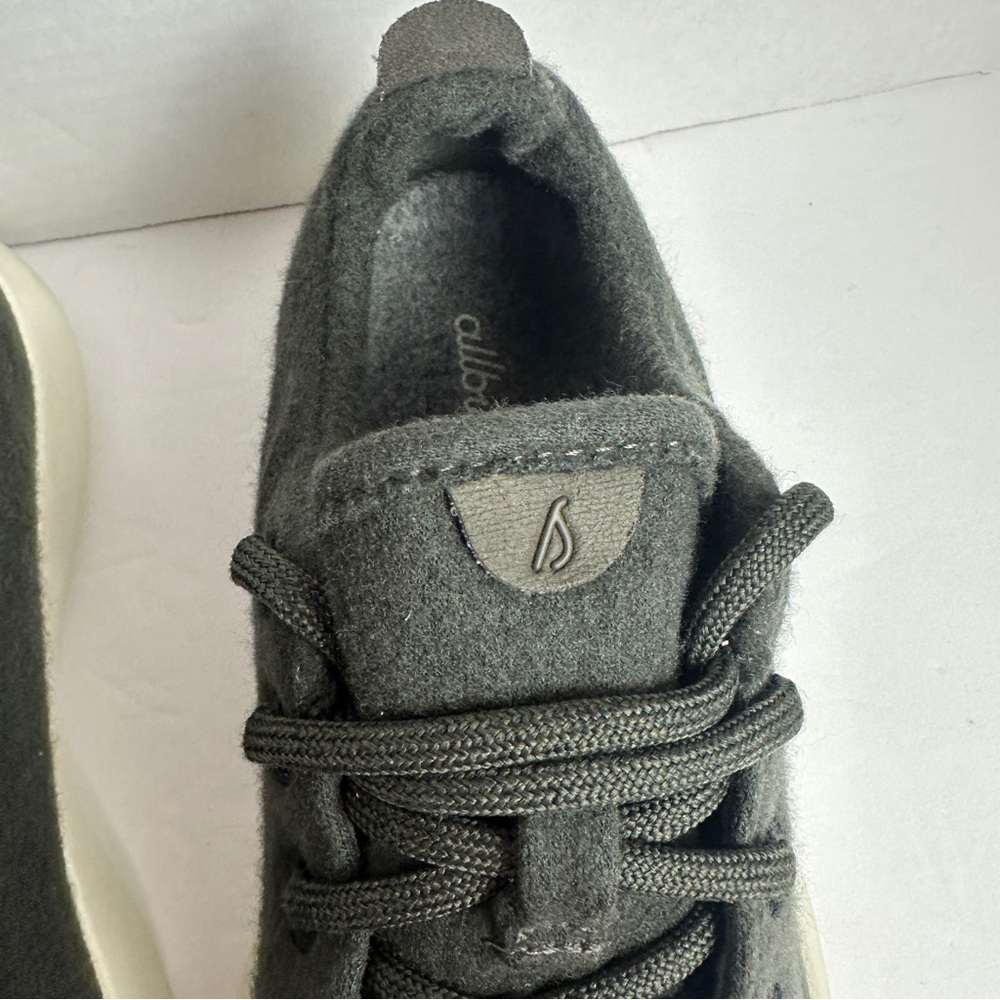 allbirds Women's Merino Wool Runners Sneakers in Jackalberry Dark Green Womens 7 - Picture 7 of 12